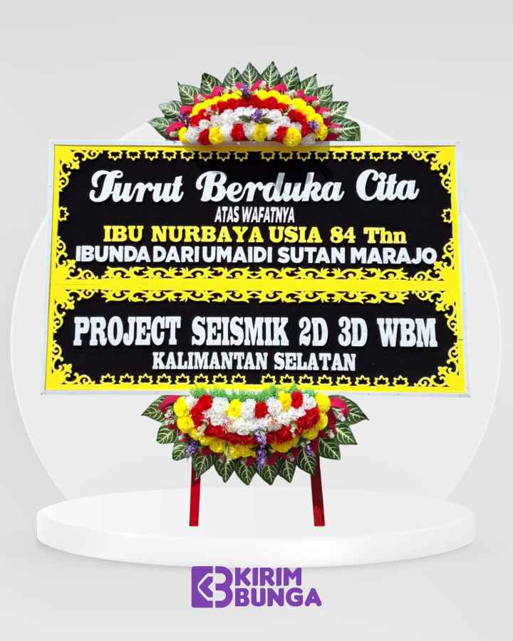 Papan Bunga Bukittinggi - Agam - Duka Cita - BKT002