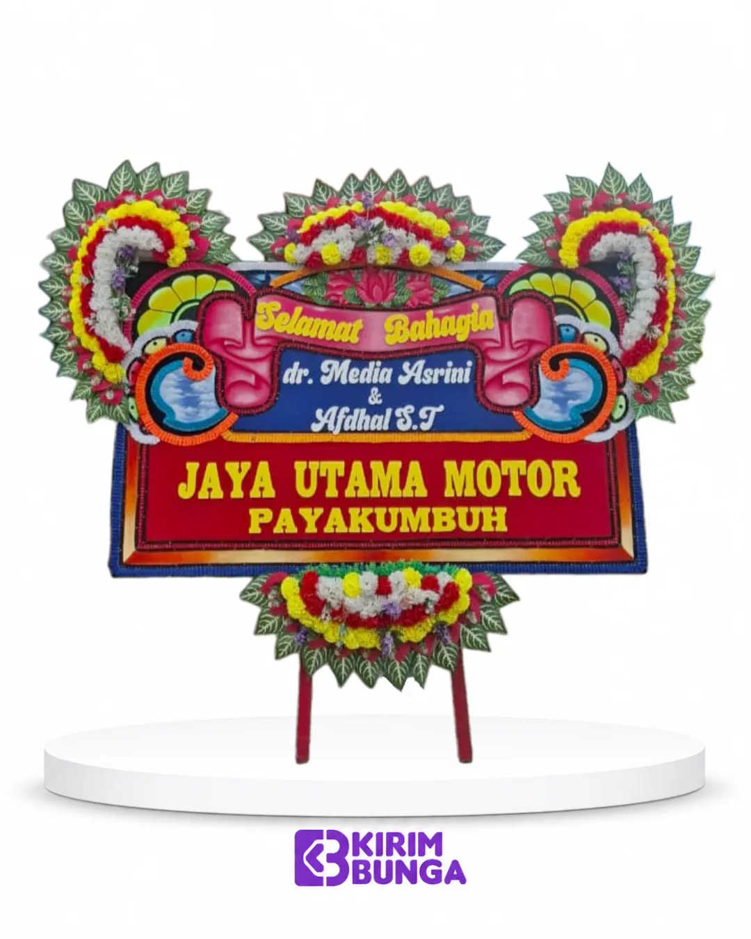 Karangan Bunga Bukittinggi - Wedding 04