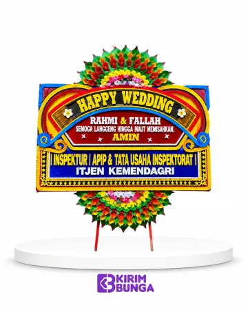 KARANGAN BUNGA PADANG - WEDDING 02