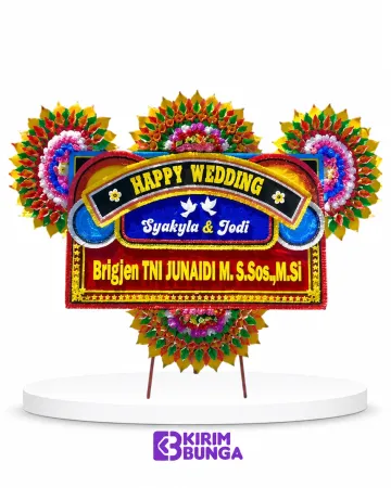 KARANGAN BUNGA PADANG - WEDDING 03