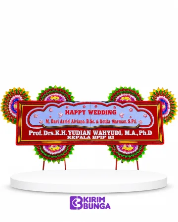 KARANGAN BUNGA PADANG - WEDDING 04