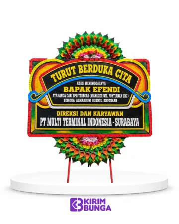 KARANGAN BUNGA PADANG - DUKA CITA 04