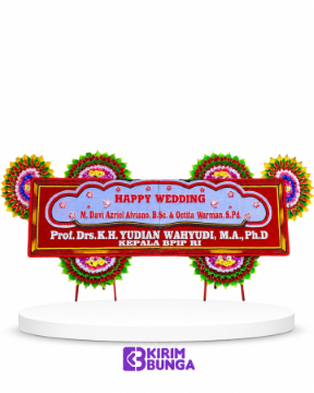 KARANGAN BUNGA PADANG - WEDDING 04