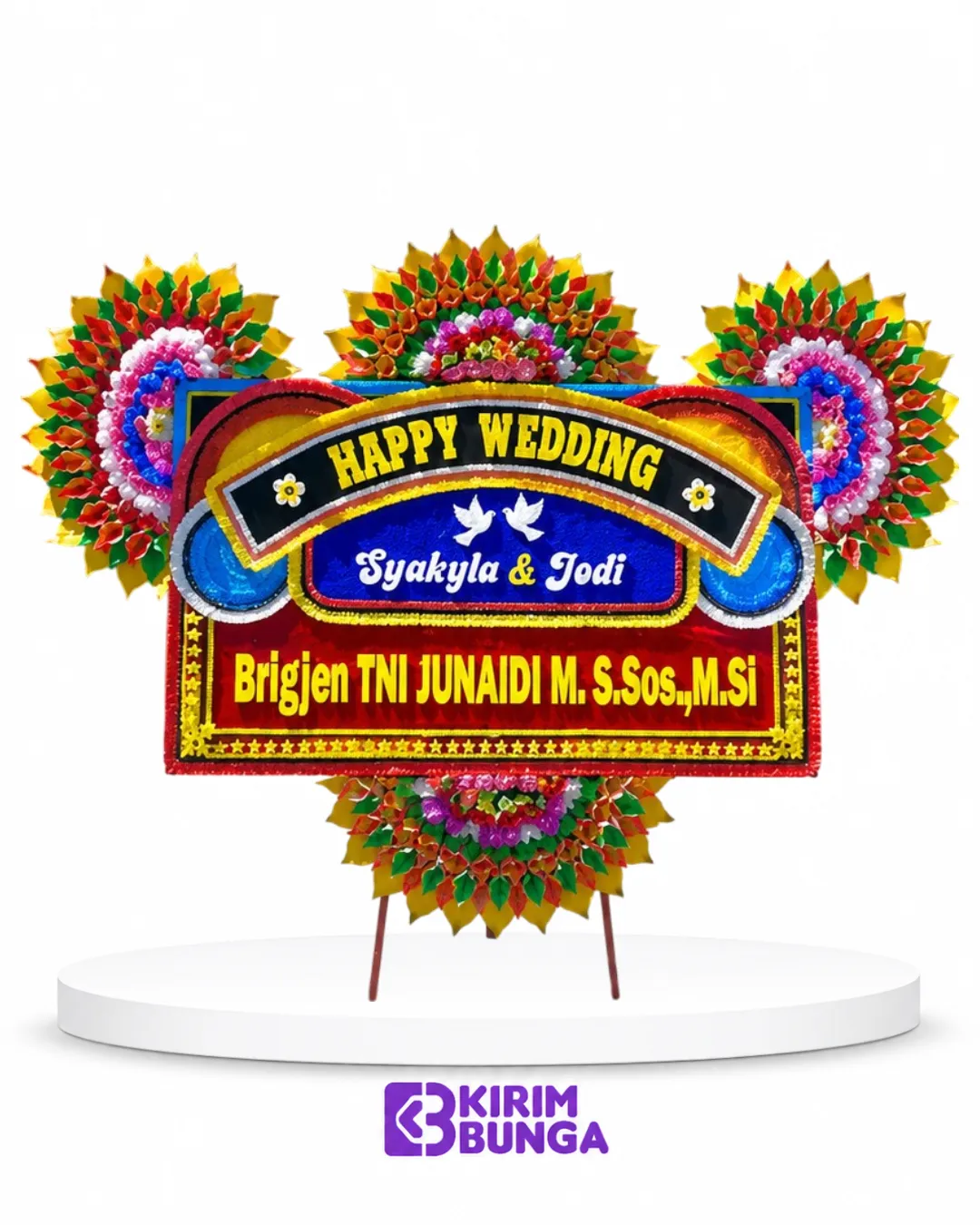 KARANGAN BUNGA PADANG - WEDDING 03
