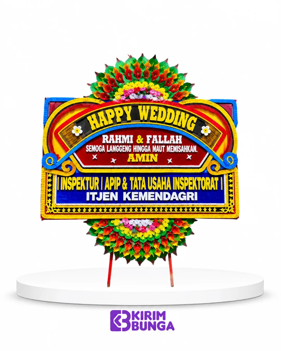 KARANGAN BUNGA PADANG - WEDDING 02