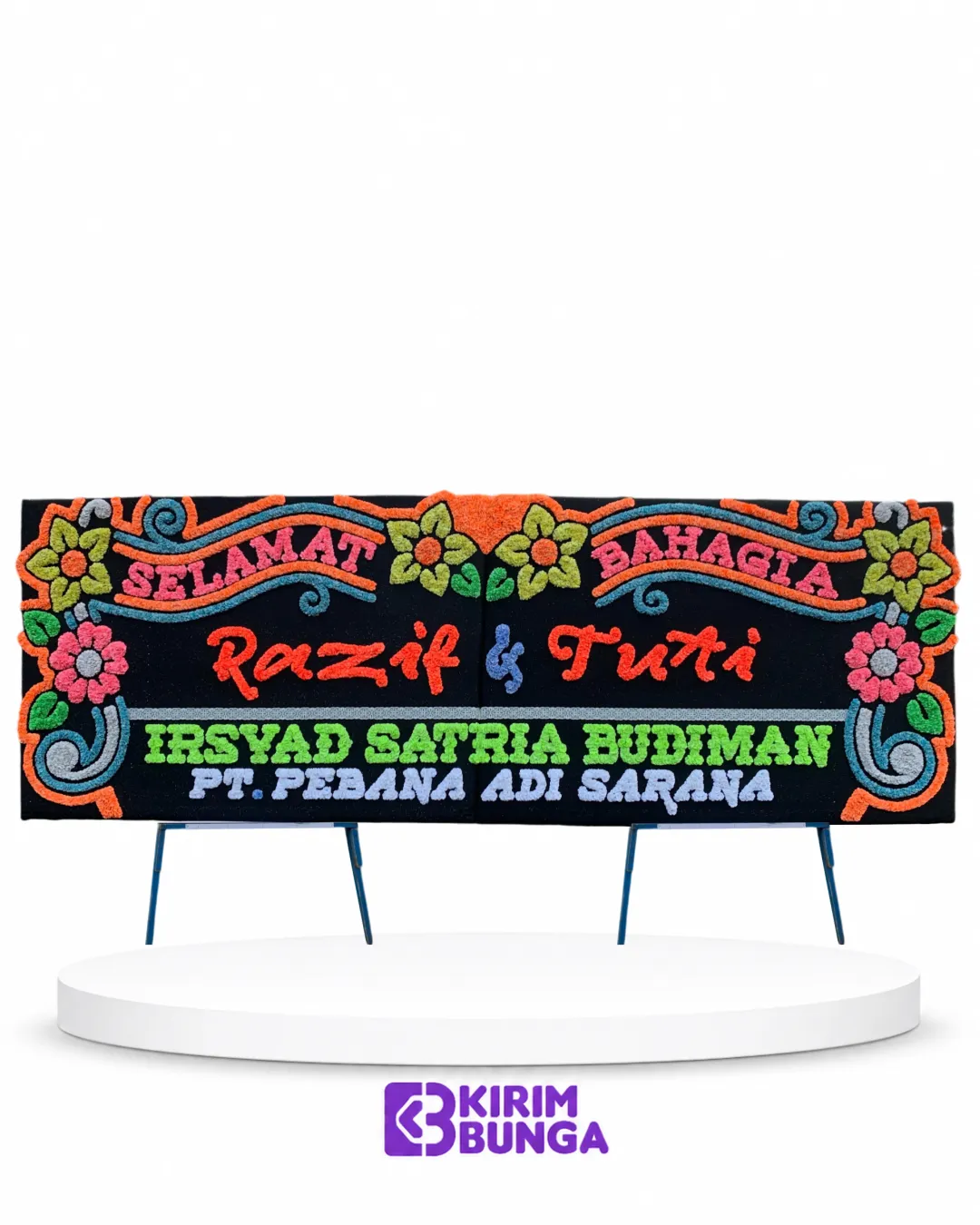Papan Bunga Wedding Bengkulu 01