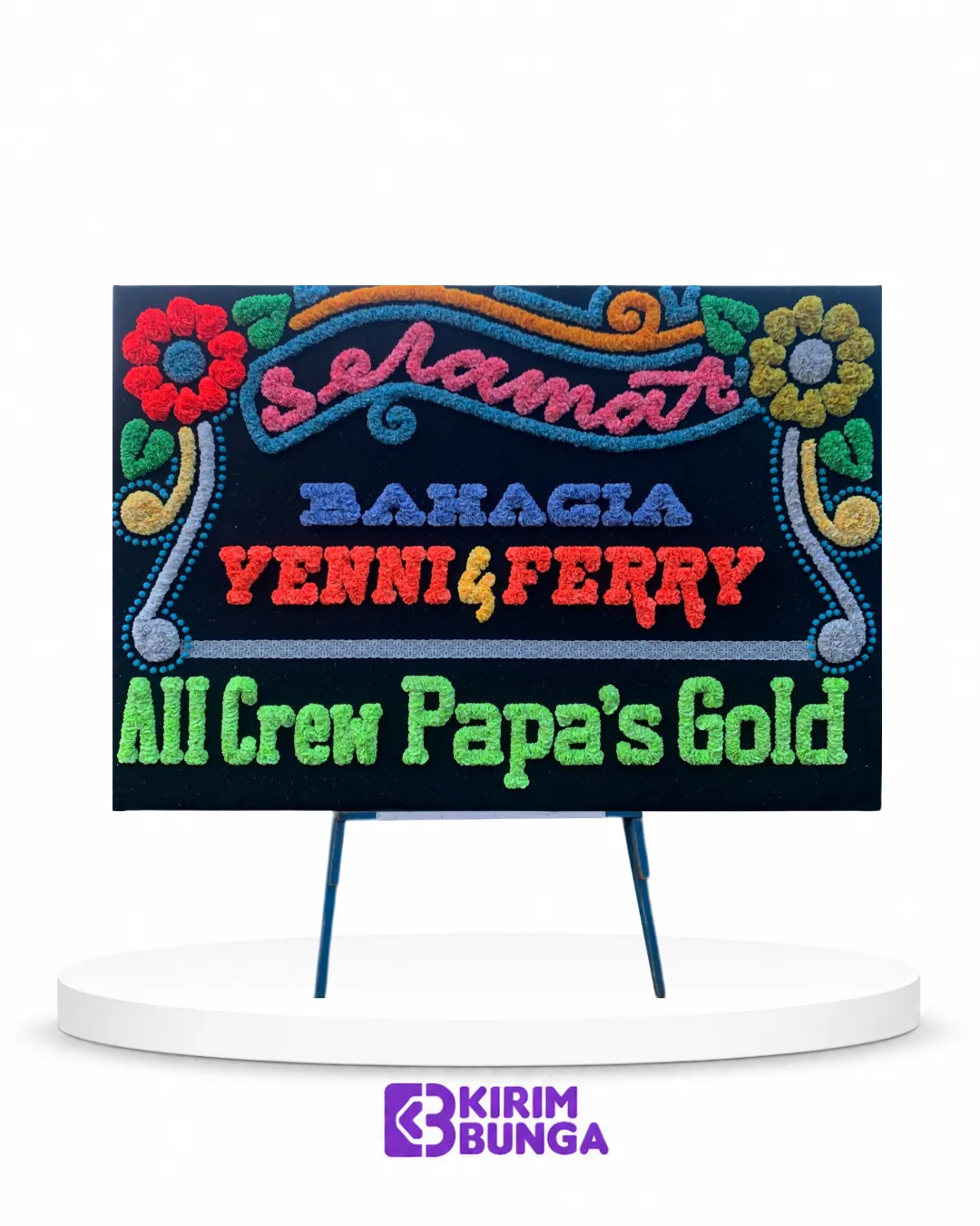 Papan Bunga Wedding Bengkulu 03