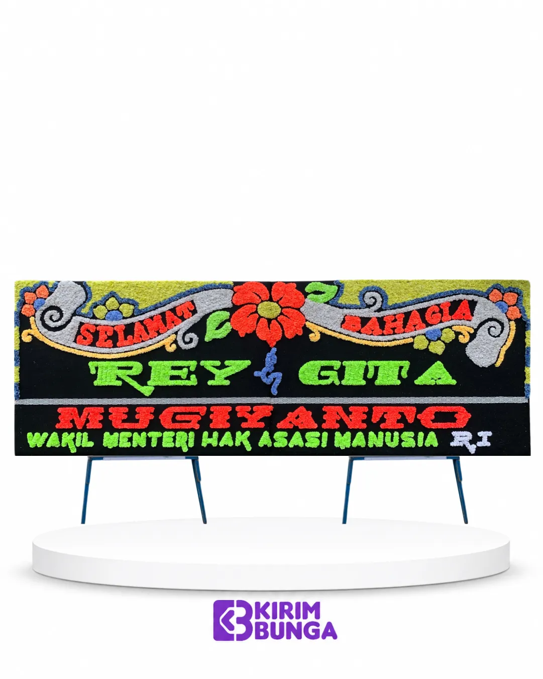 Papan Bunga Wedding Bengkulu 04