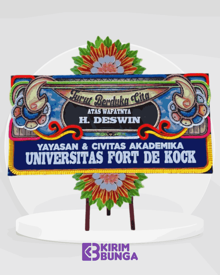 Papan Bunga Bukittinggi - Agam - Duka Cita - BKT004