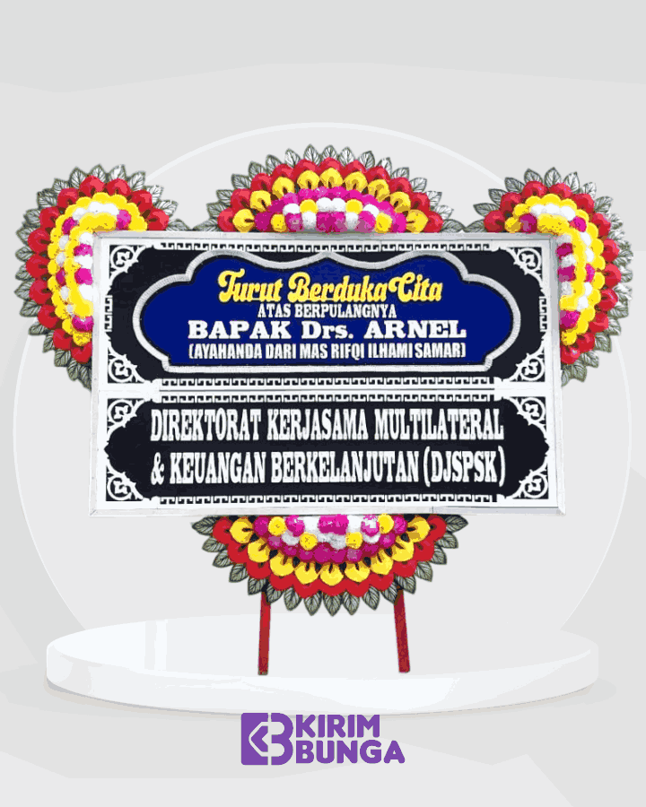 Papan Bunga Bukittinggi - Agam - Duka Cita - BKT008