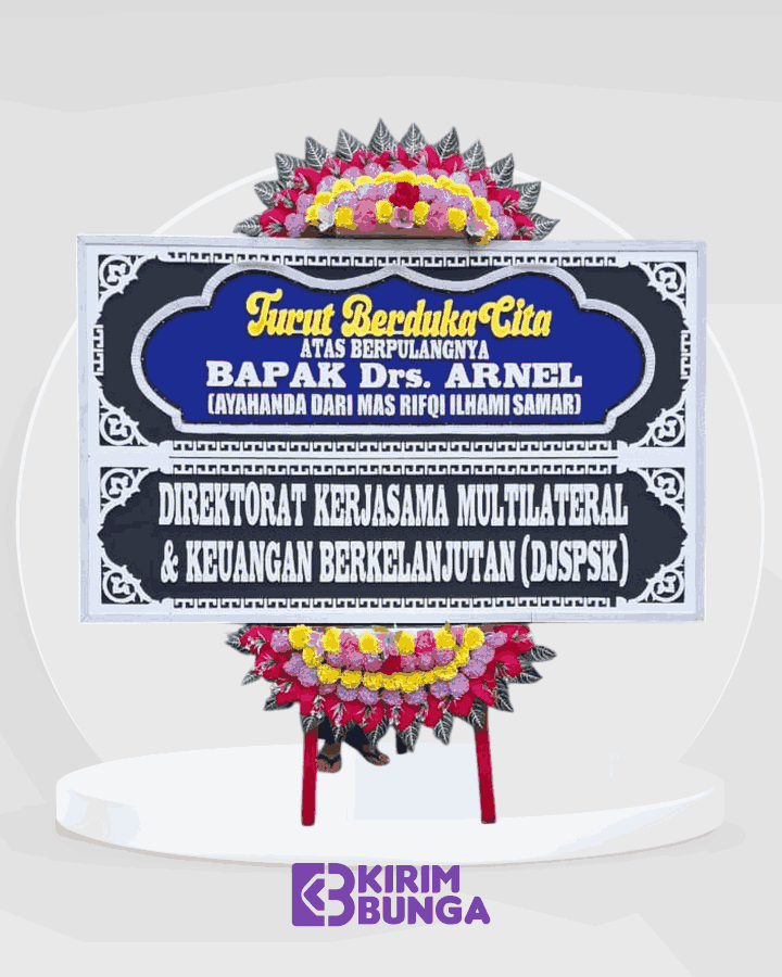 Papan Bunga Bukittinggi - Agam - Duka Cita - BKT009